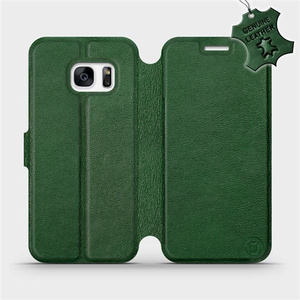 Hülle für Samsung Galaxy S7 - Farbe Green Leather