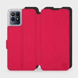 Hülle für Realme Narzo 50 - Farbe Rot mit Schwarz