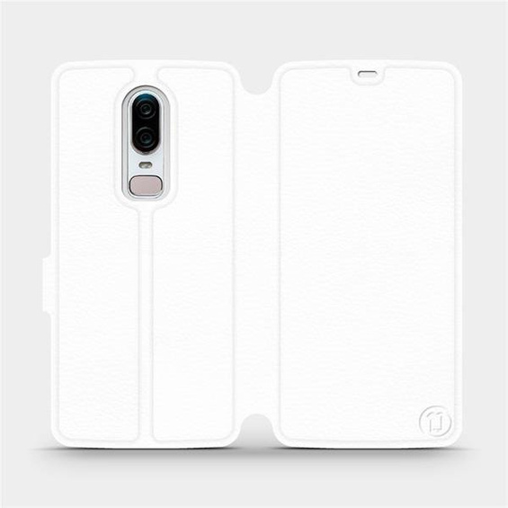 Hülle für OnePlus 6 A6000 - Farbe White&Gray