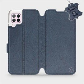Hülle für Huawei P40 Lite - Farbe Blue Leather