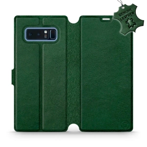 Hülle für Samsung Galaxy Note 8 - Farbe Green Leather