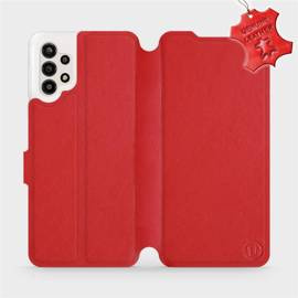 Hülle für Samsung Galaxy A13 4G - Farbe Red Leather