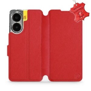 Hülle für Xiaomi POCO X7 Pro - Farbe Red Leather