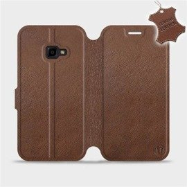 Hülle für Samsung Galaxy Xcover 4 - Farbe Brown Leather