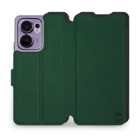 Hülle für OPPO Reno 13 F 5G - Farbe Grün mit Schwarz