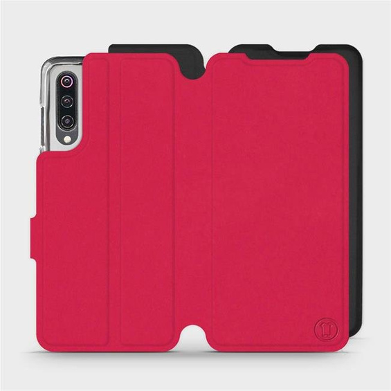 Hülle für Xiaomi Mi 9 - Farbe Rot mit Schwarz