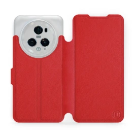 Hülle für Huawei Honor Magic5 Pro 5G - Farbe Red Leather