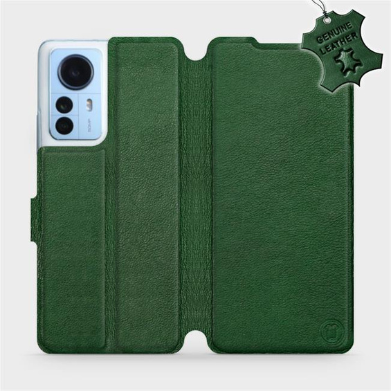 Hülle für Xiaomi 12 Pro - Farbe Green Leather