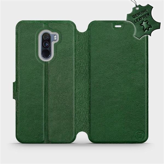 Hülle für Xiaomi Pocophone F1 - Farbe Green Leather