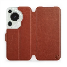 Hülle für Huawei Pura 70 Ultra - Farbe Brown&Orange