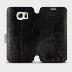 Hülle für Samsung Galaxy S6 Edge - Farbe Black&Orange