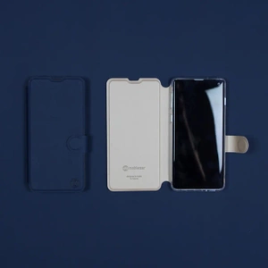 Hülle für Realme 13 Pro - Farbe Marineblau mit Platin