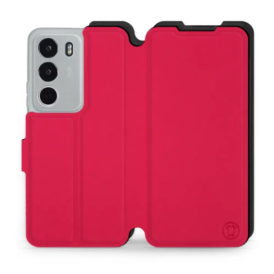 Hülle für Realme C71 - Farbe Rot mit Schwarz