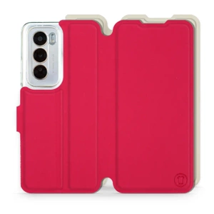 Hülle für OPPO Reno 12 5G - Farbe Rot mit Platin