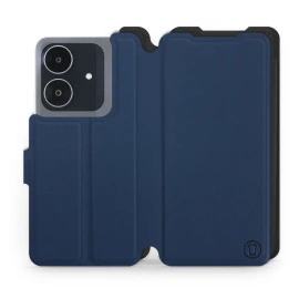 Hülle für Realme Note 60 - Farbe Marine mit Schwarz
