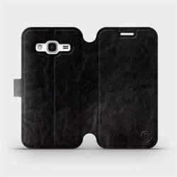 Hülle für Samsung Galaxy J3 2016 - Farbe Black&Gray