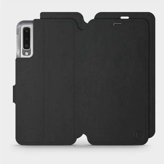 Hülle für Samsung Galaxy A7 2018 - Farbe Schwarz mit Schwarz