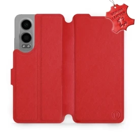 Hülle für OnePlus Nord CE 4 Lite - Farbe Red Leather