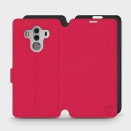 Hülle für Huawei Mate 10 Pro - Farbe Rot mit Schwarz