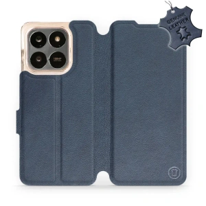 Hülle für Huawei Honor X7d - Farbe Blue Leather