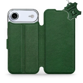 Hülle für Apple iPhone 17 Air - Farbe Green Leather