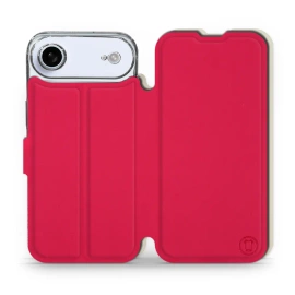 Hülle für Apple iPhone 17 Air - Farbe Rot mit Platin