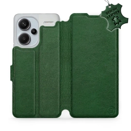 Hülle für Xiaomi Redmi Note 13 PRO Plus - Farbe Green Leather