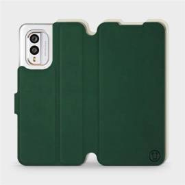 Hülle für Nokia X30 5G - Farbe Grün mit Platin