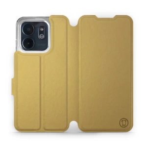 Hülle für Infinix Smart 9 - Farbe Gold&Orange