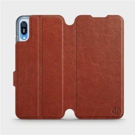 Hülle für Huawei Y6 2019 - Farbe Brown&Gray