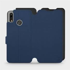 Hülle für Huawei P Smart 2019 - Farbe Marine mit Schwarz