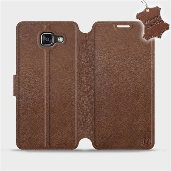 Hülle für Samsung Galaxy A5 2016 - Farbe Brown Leather