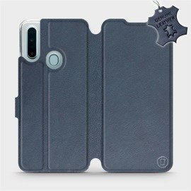 Hülle für OPPO A31 - Farbe Blue Leather