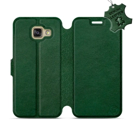 Hülle für Samsung Galaxy A3 2016 - Farbe Green Leather