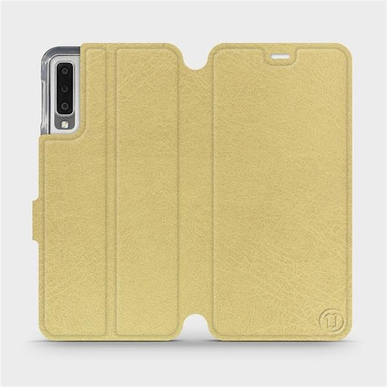 Hülle für Samsung Galaxy A7 2018 - Farbe Gold&Gray