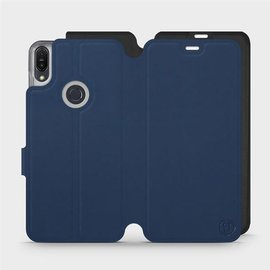 Hülle für Asus Zenfone Max Pro M1 ZB602KL - Farbe Marine mit Schwarz