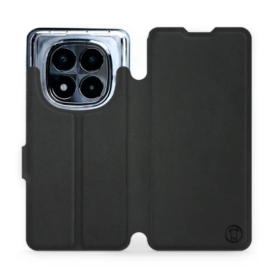 Hülle für Xiaomi Redmi Note 14 Pro 5G - Farbe Schwarz mit Platin