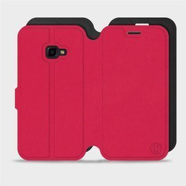 Hülle für Samsung Galaxy Xcover 4 - Farbe Rot mit Schwarz