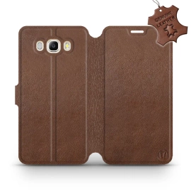 Hülle für Samsung Galaxy J7 2016 - Farbe Brown Leather
