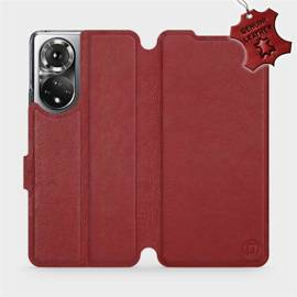Hülle für Huawei Honor 50 - Farbe Dark Red Leather