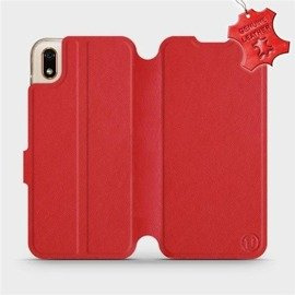 Hülle für Huawei Y5 2019 - Farbe Red Leather