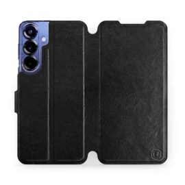 Hülle für Samsung Galaxy S25 Plus - Farbe Black&Orange