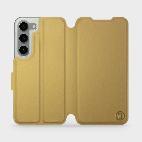 Hülle für Samsung Galaxy S23 - Farbe Gold&Gray