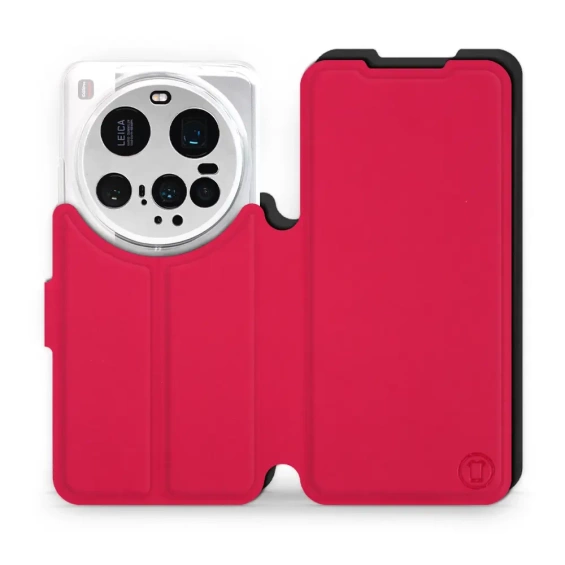 Hülle für Xiaomi 15 Ultra - Farbe Rot mit Schwarz