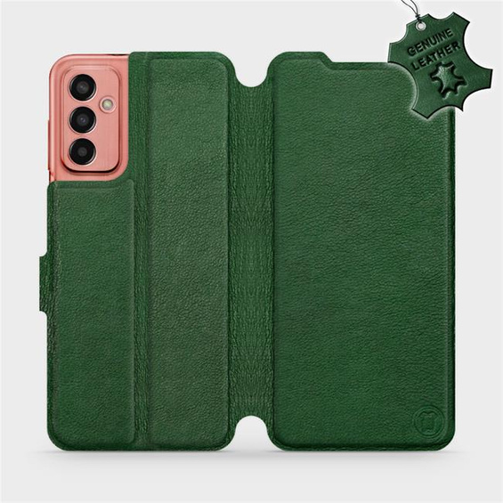 Hülle für Samsung Galaxy M13 - Farbe Green Leather