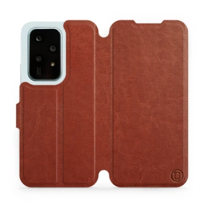 Hülle für Huawei Honor 200 Lite - Farbe Brown&Gray