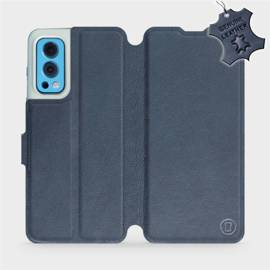 Hülle für OnePlus Nord 2 5G - Farbe Blue Leather