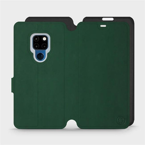 Hülle für Huawei Mate 20 - Farbe Grün mit Schwarz