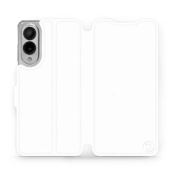 Hülle für Samsung Galaxy S25 Edge - Farbe White&Orange