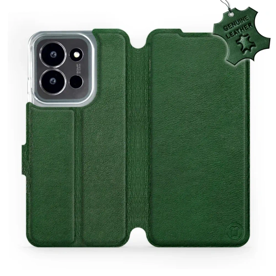 Hülle für Xiaomi Poco C85 5G - Farbe Green Leather